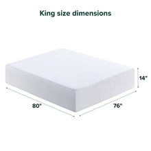 Sleep by Wayfair 14" Firm Cooling Gel Memory Foam Mattress! (NEW IN BOX)