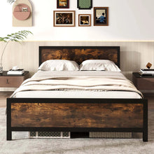 Metal Bed Frame With Headboard & Footboard Metal Slats Support, Queen Size! (NEW IN BOX)