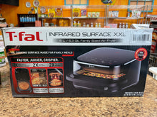 T-fal Surface XXL 6.3 Qt Infrared Air Fryer, 1800W, No Preheat, Black! (NEW)
