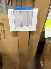 Homcom Beige 3-Panel Room Divider!! NEW IN BOX!!