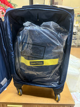 Nautica Pathfinder 2-pc Softside Luggage Set - Navy Yellow!! BRAND NEW!!