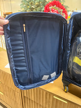 Nautica Pathfinder 2-pc Softside Luggage Set - Navy Yellow!! BRAND NEW!!