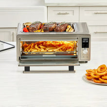 Emeril Lagasse Power Grill 360 Plus, 6-in-1 Electric Indoor Grill and Air Fryer Toaster Oven with Smokeless Technology, XL Family-Size Capacity**Used once,Like new**