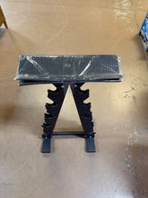 A-Frame Dumbbell Rack, Black (Store 5 Pairs) - W/Rubber Mat! (NEW)
