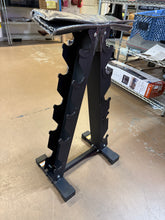 A-Frame Dumbbell Rack, Black (Store 5 Pairs) - W/Rubber Mat! (NEW)