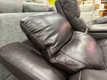Carey Leather Power Reclining Loveseat with Power Headrests! (DEPARTMENT STORE RETURN!)