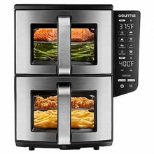 Gourmia 11 Quart Dual Basket Air Fryer with Smart Finish & 4-Layer Cooking! (NEW)