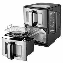 Gourmia 11 Quart Dual Basket Air Fryer with Smart Finish & 4-Layer Cooking! (NEW)