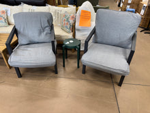 Bistro Set, 3Pc Outdoor Chairs W/Cushions & Side Table (NEW - SCRATCHED)