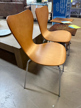 Filipp 17.3'' H Stacking Wooden Side Chair Set of 2 (Set of 2)! (NEW & ASSEMBLED)