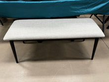 Jordanas Polyester Blend Upholstered Bench