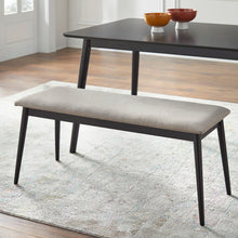 Jordanas Polyester Blend Upholstered Bench