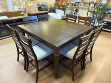 Concord 9-piece Counter Height Dining Table Set!! NEW AND ASSEMBLED(MINOR SCRATCH ON TOP)!!