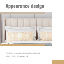 Eriksay Low Profile Upholstered Platform Bed with Wingback Headboard