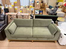 Thomasville Mokena Fabric Stationary Sofa with Storage! (NEW & ASSEMBLED)