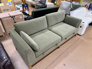 Thomasville Mokena Fabric Stationary Sofa with Storage! (NEW & ASSEMBLED)