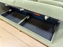 Thomasville Mokena Fabric Stationary Sofa with Storage! (NEW & ASSEMBLED)
