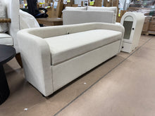 Janina Upholstered Storage Bench, Cream! (NEW)