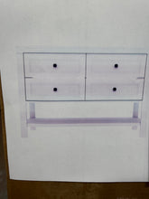 48'' Double Bathroom Vanity Base Only, Sink not Included! (NEW - BASE ONLY - NO SINK)