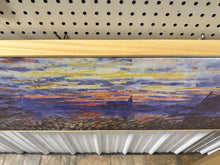 Sunset On The Seine " by Claude Monet, 50”W x 20”H x 1.5”D! (NEW)