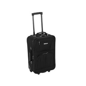 Rockland Luggage Journey 4 Piece Softside Expandable Luggage Set F32**New**