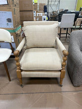 Basche Upholstered Armchair! (NEW & ASSEMBLED)