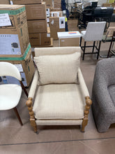 Basche Upholstered Armchair! (NEW & ASSEMBLED)