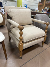 Basche Upholstered Armchair! (NEW & ASSEMBLED)