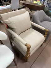 Basche Upholstered Armchair! (NEW & ASSEMBLED)