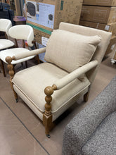 Basche Upholstered Armchair! (NEW & ASSEMBLED)