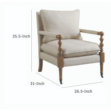 Basche Upholstered Armchair! (NEW & ASSEMBLED)