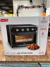 Dash Chef Series Stainless Steel 7-in-1 Convection Air Fryer Oven with Non-Stick Fry Basket, Baking Pan & Rack, 23L, 1500 Watt! (NEW)