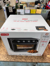 Dash Chef Series Stainless Steel 7-in-1 Convection Air Fryer Oven with Non-Stick Fry Basket, Baking Pan & Rack, 23L, 1500 Watt! (NEW)