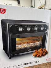 Dash Chef Series Stainless Steel 7-in-1 Convection Air Fryer Oven with Non-Stick Fry Basket, Baking Pan & Rack, 23L, 1500 Watt! (NEW)