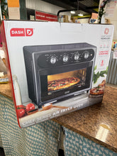 Dash Chef Series Stainless Steel 7-in-1 Convection Air Fryer Oven with Non-Stick Fry Basket, Baking Pan & Rack, 23L, 1500 Watt! (NEW)