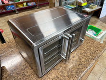 Gourmia French Door XL Digital Air Fryer Oven, Stainless Steel! (USED - WORKS GREAT) - (WE DO NOT SHIP)