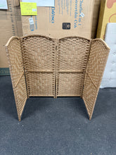 Short Diamond Weave Folding Screen, 2Ft High - 4 panels! (NEW)