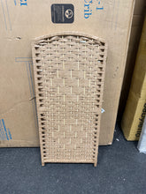 Short Diamond Weave Folding Screen, 2Ft High - 4 panels! (NEW)