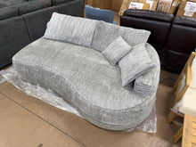 80” Chenille Sofa with 2 Back & 2 Throw Pillows, Deep Seat, No Assembly! (NEW - BONLESS)