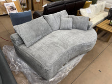 80” Chenille Sofa with 2 Back & 2 Throw Pillows, Deep Seat, No Assembly! (NEW - BONLESS)