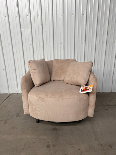 Beautiful Drew Chair by Drew Barrymore, Fawn Cord! (NEW & ASSEMBLED)