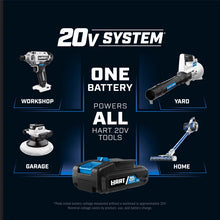 HART 20-Volt 50 PSI Rinser Kit, (1) 20-Volt 2Ah Lithium-Ion Battery**New in box**