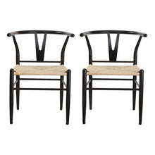 Better Homes & Gardens Springwood Wishbone Chair 2 Pack, Metal Base for Indoor! (NEW IN BOX!)