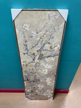 Vintage Almond Blossom Wall Art - 20x60 inches Framed Canvas! (NEW - SINGLE)