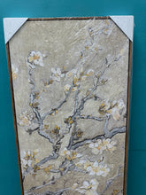Vintage Almond Blossom Wall Art - 20x60 inches Framed Canvas! (NEW - SINGLE)