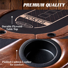 Charleston Premium 10 Player Texas Hold'em 84" Poker Table! (NEW)