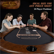 Charleston Premium 10 Player Texas Hold'em 84" Poker Table! (NEW)