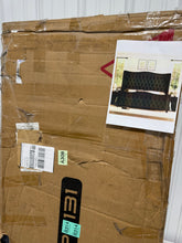 Metter Upholstered Wingback Bed, King Size! (NEW IN BOX)