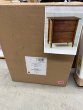 2 Drawer Modern Wood Nightstand - Hearth & Hand with Magnolia! (NEW IN BOX)