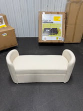Springdell Rounded Bench, White! (NEW)